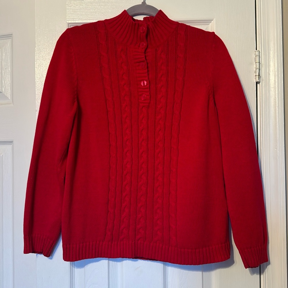 🎄 Christopher & Banks Cable Knit Sweater